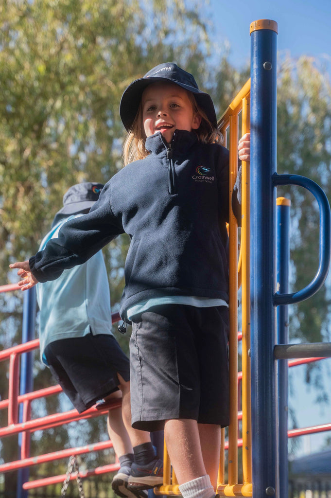 Cromwell Primary School 1/2 Zip Polar Fleece